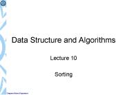 Data Structure and Algorithms
