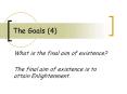 The Goals (4) PowerPoint PPT Presentation