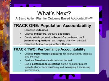 Results and Performance Accountabilty, Decision-making and Budgeting