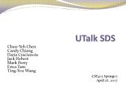 UTalk SDS