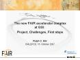 The new FAIR accelerator complex at GSI: PowerPoint PPT Presentation