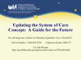 Updating the System of Care Concept: A Guide for the Future PowerPoint PPT Presentation