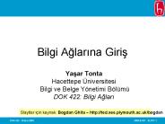 Bilgi Aglarina Giris