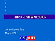 THIRD REVIEW SESSION