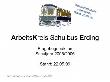 ArbeitsKreis Schulbus Erding