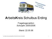 ArbeitsKreis Schulbus Erding