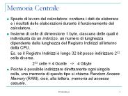 Memoria Centrale