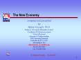 The New Economy PowerPoint PPT Presentation
