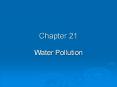 Water Pollution PowerPoint PPT Presentation