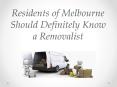 Residents of Melbourne Should Definitely Know a Removalist PowerPoint PPT Presentation