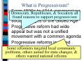 What is Progressivism? PowerPoint PPT Presentation