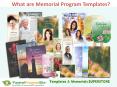 What are Memorial Program Templates? PowerPoint PPT Presentation