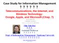 Case Study for Information Management ?????? PowerPoint PPT Presentation