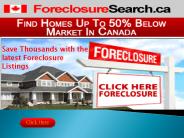 Foreclosures Canada