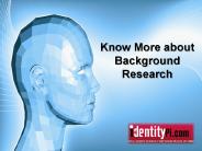 Know More about Background Research