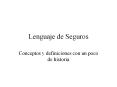 Lenguaje de Seguros PowerPoint PPT Presentation