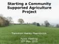 Starting a Community Supported Agriculture Project PowerPoint PPT Presentation