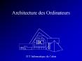 Architecture des Ordinateurs PowerPoint PPT Presentation