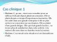 Cas clinique 1 PowerPoint PPT Presentation