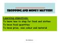 ?????? ? ?????? ??????? Shopping and money matters PowerPoint PPT Presentation