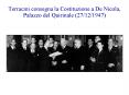 Terracini consegna la Costituzione a De Nicola, Palazzo del Quirinale (27/12/1947) PowerPoint PPT Presentation