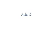 Aula 13