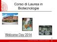 Corso di Laurea in Biotecnologie PowerPoint PPT Presentation