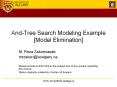 And-Tree Search Modeling Example [Model Elimination] PowerPoint PPT Presentation