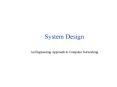 System Design PowerPoint PPT Presentation