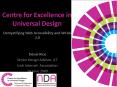 Centre for Excellence in Universal Design PowerPoint PPT Presentation