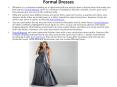 Formal Dresses PowerPoint PPT Presentation