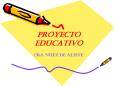 PROYECTO EDUCATIVO PowerPoint PPT Presentation