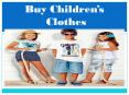 Buy children’s clothes