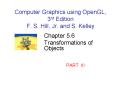 Computer Graphics using OpenGL, 3rd Edition F. S. Hill, Jr. and S. Kelley PowerPoint PPT Presentation