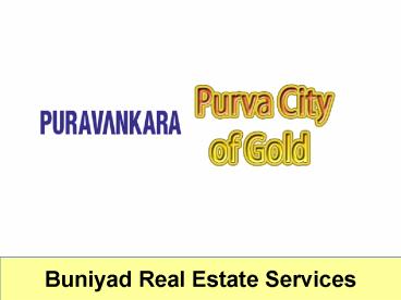 Luxurious flats in Puravankara City of Gold Kanakapura Bangalore