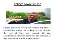 College Town Cab Inc