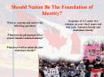 Should Nation Be The Foundation of Identity? PowerPoint PPT Presentation