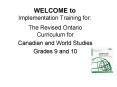 WELCOME to Implementation Training for: PowerPoint PPT Presentation