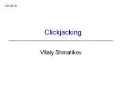 Clickjacking
