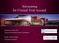 Advocating for Clinical Trial Accural PowerPoint PPT Presentation