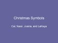 Christmas Symbols PowerPoint PPT Presentation