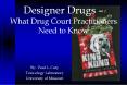Designer Drugs  PowerPoint PPT Presentation