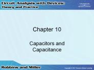 Capacitors and Capacitance