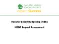 Impact Assessment Results-Based Budgeting PowerPoint PPT Presentation