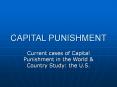 CAPITAL PUNISHMENT PowerPoint PPT Presentation