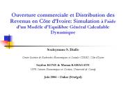 Ouverture commerciale et Distribution des Revenus en C