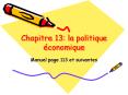 Chapitre 13: la politique  PowerPoint PPT Presentation