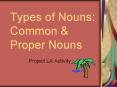 Types of Nouns:  Common PowerPoint PPT Presentation