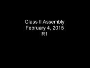 Class II Assembly