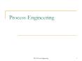 Process Engineering PowerPoint PPT Presentation